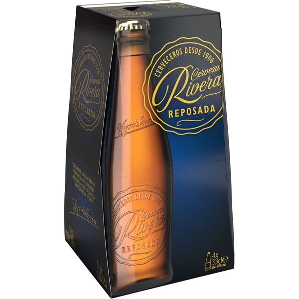helles Lagerbier 4er-Pack Flaschen 33 cl