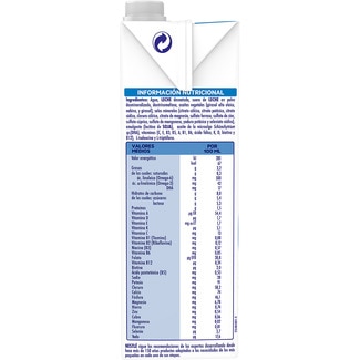 2 leche de continuación de 6 a 12 meses sin aceite de palma brik 1 l - Nestle Nativa