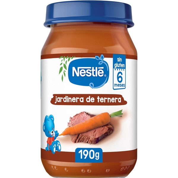 Babynahrung Gemüse mit Rind glutenfrei ab 6 Monaten Behälter 190 g