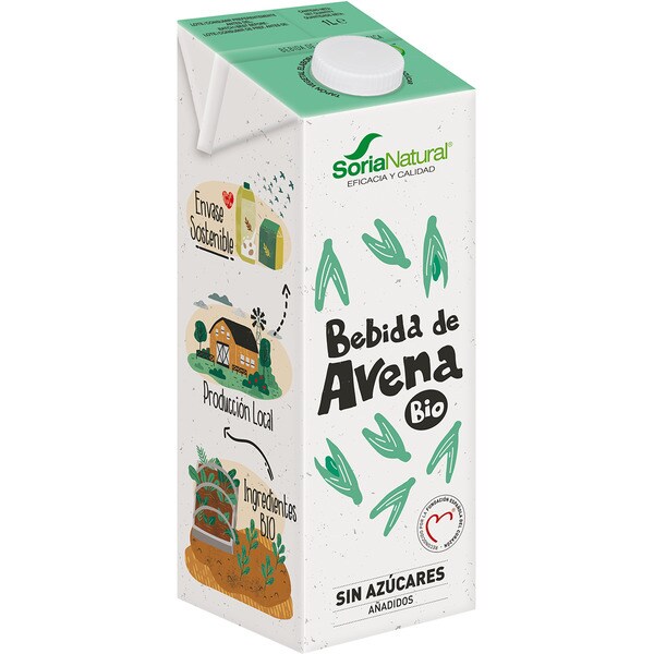 organic oat drink with no added sugar carton 1 l