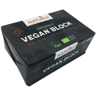NATURLI Organic Vegan Block spreadable with shea, coconut, canola and almond each 200 g