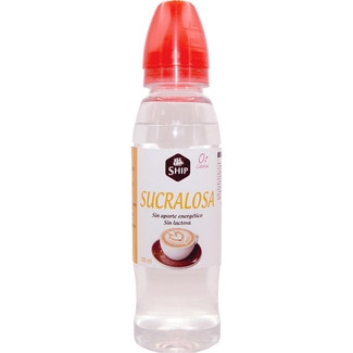 SHIP sucralosa 0% calorías sin lactosa bote 125 ml