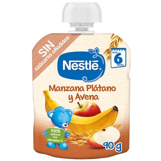 NESTLE Apfel, Banane und Hafer ab dem 6. Monat im Beutel 90 g