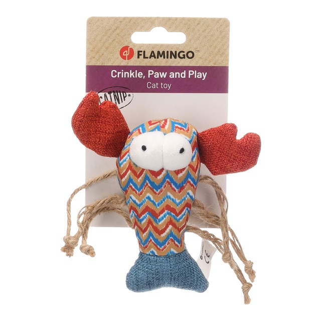 Flamingo – Juguete Flamingo para gatos Robla langosta. Multicolor Talla Única
