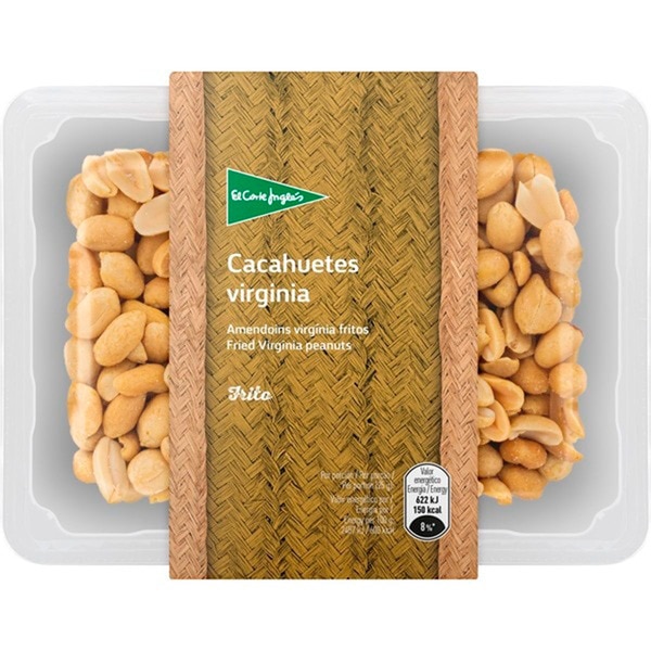 Amendoins Virginia Fritos embalagem 500 g