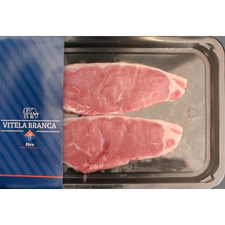 Bife da Vazia de Vitela Branca Peso Aproximado por 350 g