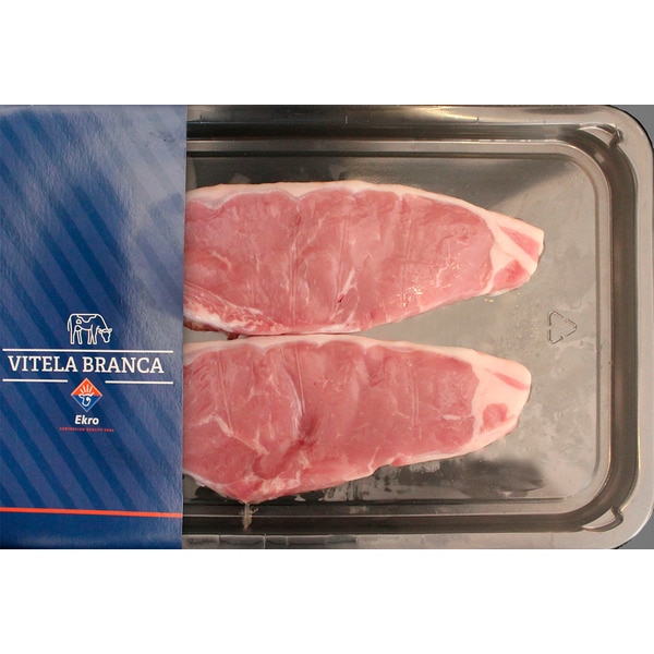 Bife da Vazia de Vitela Branca Peso Aproximado por 350 g
