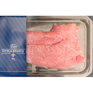 Bife Alcatra de Vitela Branca Peso Aproximado por 220 g