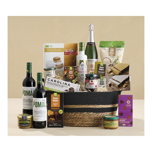 Cesta Ecológica 2 Viña Pomal, Tierra Madre, El Mesías y Almaoliva bio