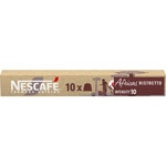 Africas ristretto coffee level 10 intensity case 10 capsules compatible with Nespresso coffee machines
