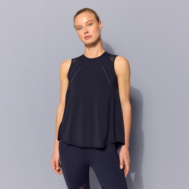 Camiseta sin mangas de training de mujer Boomerang