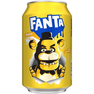 FANTA Sparkling lemon soft drink tin 33 cl