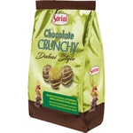 Gefülltes Krokant-Konfekt mit Pistaziencreme und Milchschokolade und Kadayif Tasche 200 g