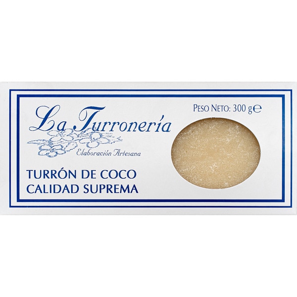 Supreme Quality artisan coconut nougat case 300 g