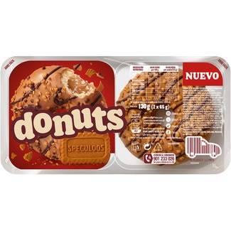 DONUTS speculoos con relleno de galletas caramelizadas 2 unidades Karton 130 g