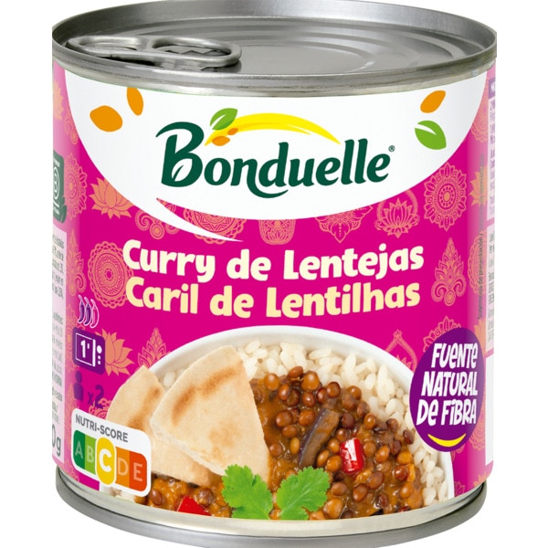 Lentilhas de Caril lata 400 g