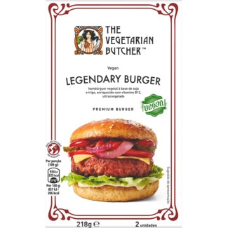 The Veg Butcher Burguer Legendary embalagem 218 g