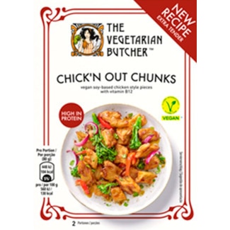 The Veg Butcher Chick'n Out Chunks embalagem 80 g