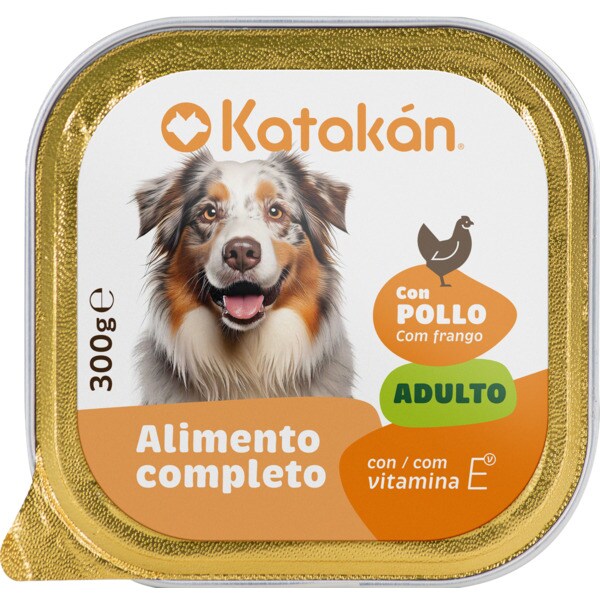 Comida Húmida para Cão de Frango embalagem 300 g