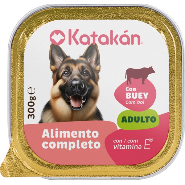 Comida Húmida para Cão de Boi embalagem 300 g