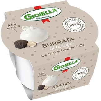 GIOIELLA handmade truffled burrata container 100 g