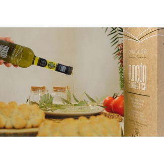 Aceite de oliva virgen extra ecológico sin filtrar Edición Limitada DOP Priego de Córdoba botella 500 ml - Rincon De La Subbetica
