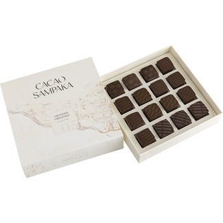 CACAO SAMPAKA bombones surtidos colección Grandes Orígenes estuche 128 g