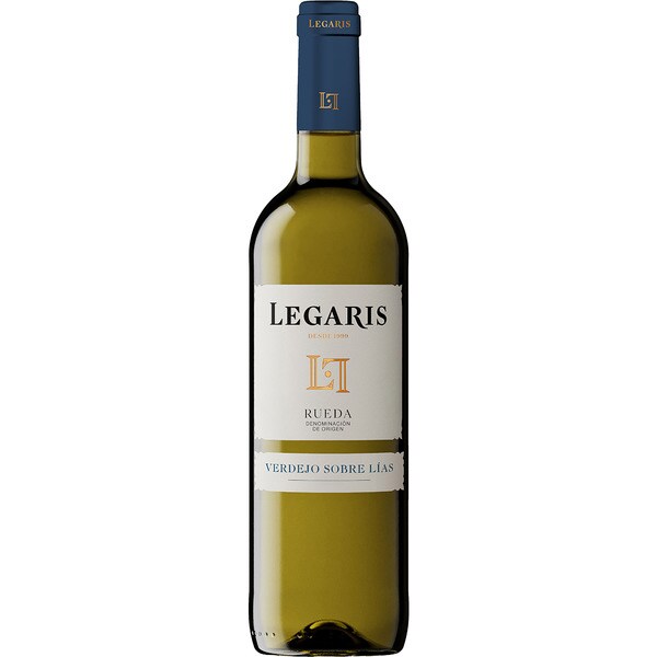 vino blanco verdejo 3 meses sobre lías DO Rueda botella 75 cl - Legaris