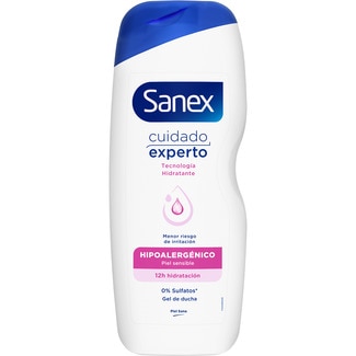 SANEX CUIDADO EXPERTO Hyperallergenes Duschgel für empfindliche Haut Flasche 600 ml
