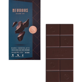 Neuhaus Chocolate Preto 80% Cacau Uganda embalagem 100 g