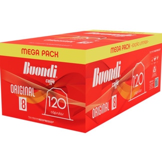 Buondi Cápsulas de Café Nespresso 120 unidades 1 embalagem