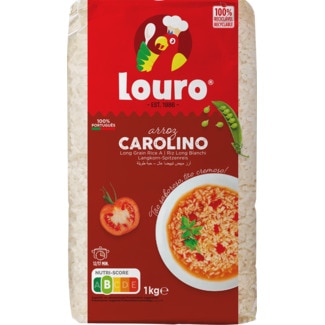 Louro Arroz Carolino Extra Longo embalagem 1 kg