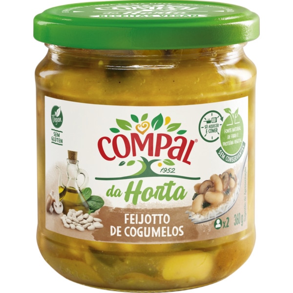 Feijoto de Cogumelos frasco 360 g