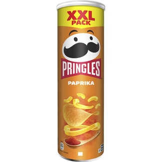 PRINGLES Paprika fried potato snack tin 185 g