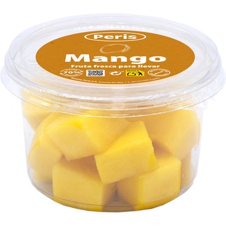 PERIS geschälte Mango in Stücken Becher 200 g