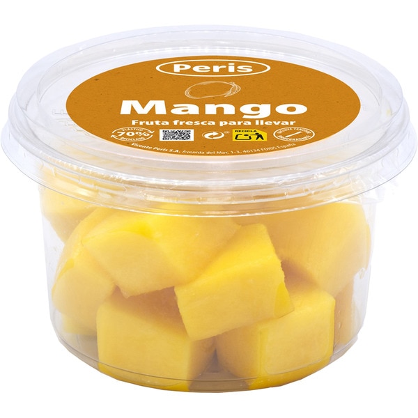 peeled and chopped mango tub 200 g