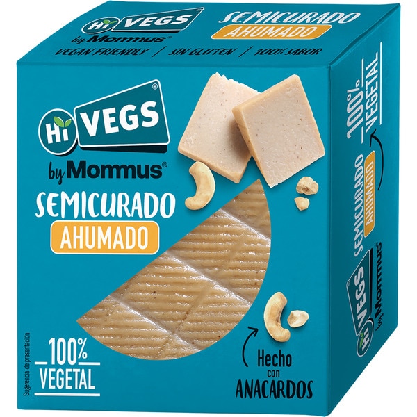 Geräucherter mittelalter mit Cashewnüssen 100% pflanzlich glutenfrei und vegan by Mommus Behälter 135 g