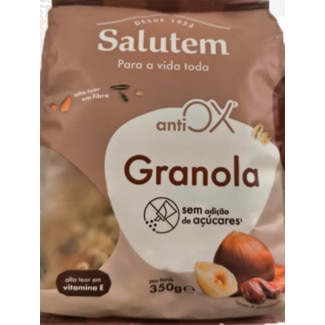 Salutem Nutrição Granola Integral Light 0% de Açúcar Adicionado embalagem 400 g