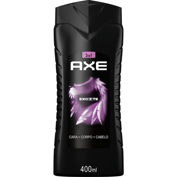 Gel de Banho Excite embalagem 400 ml