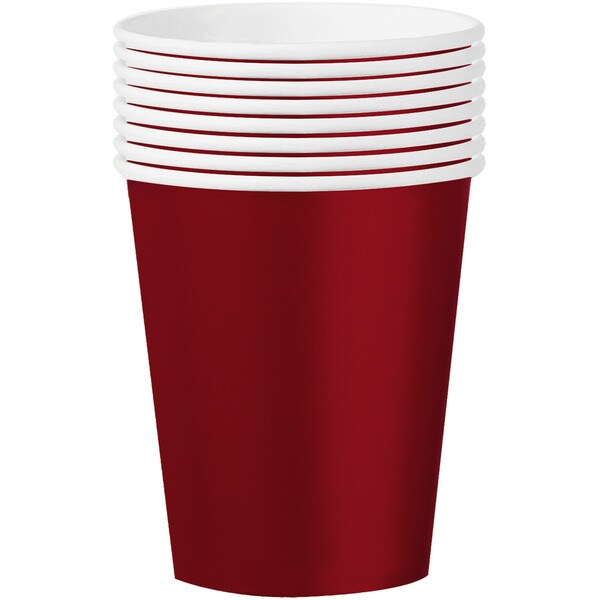 Trinkgläser in Rot 20 cl Paket 12 Einheiten
