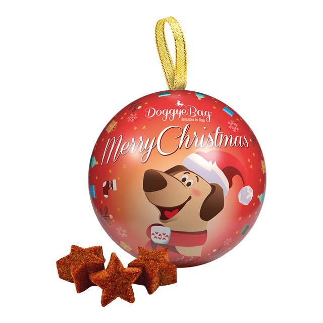 Snack para perros con forma de estrella Doggyebag grana padano y crema de cacahuete 90g
