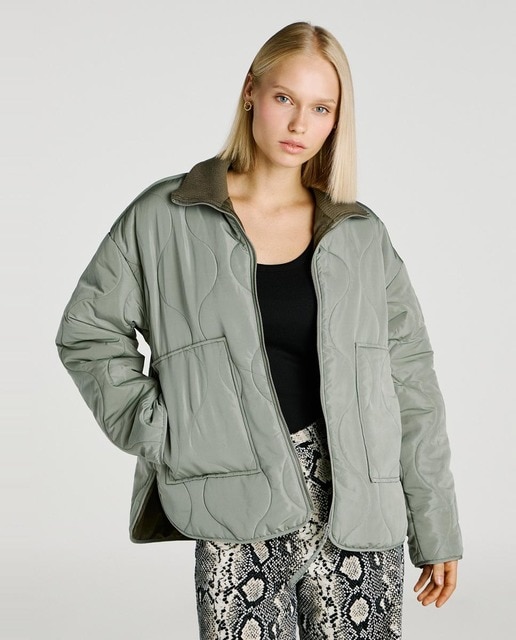 Chaqueta acolchada de mujer