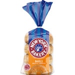 seeded bagels 5.5% 4-pack bag 300 g