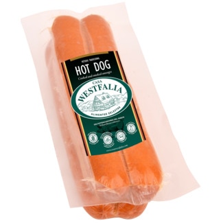Casa Westfalia Salsichas Hot Dog 4 peças unidade 300 g
