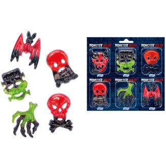 Vidal Gomas Monster Jelly embalagem 66 g