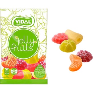 Vidal Gomas Jelly Fruits embalagem 90 g