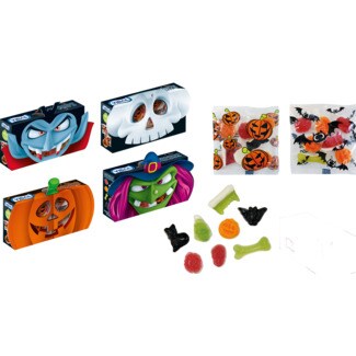 Vidal Gomas Box Halloween Sortido embalagem 80 g