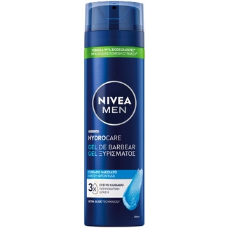 Nivea Men Gel de Barbear Protect & Care embalagem 200 ml