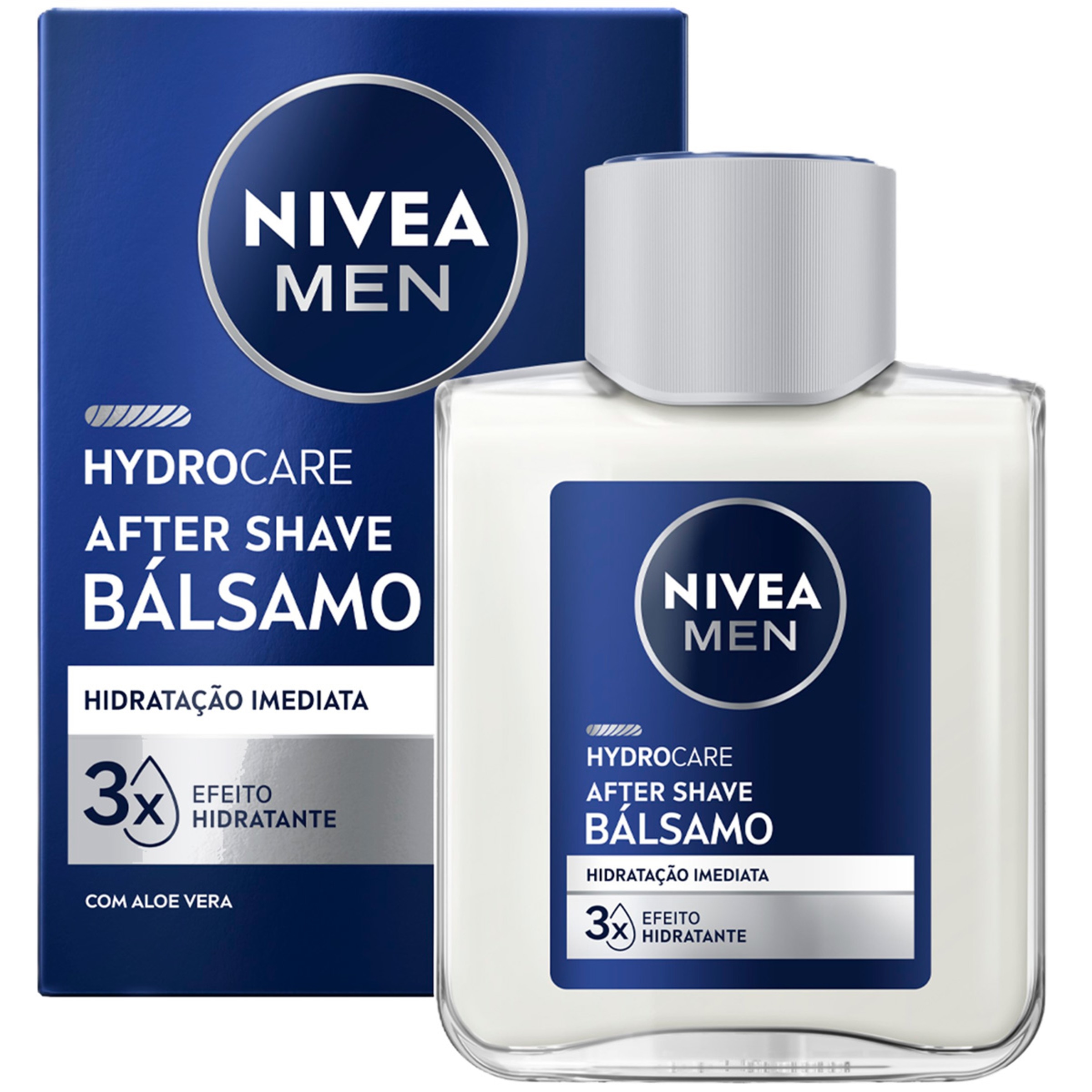 Nivea Men Bálsamo After-Shave Protect & Care com Aloe Vera, 100 ml