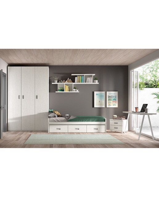 Mesita con 2 cajones y ruedas Planet El Corte Inglés